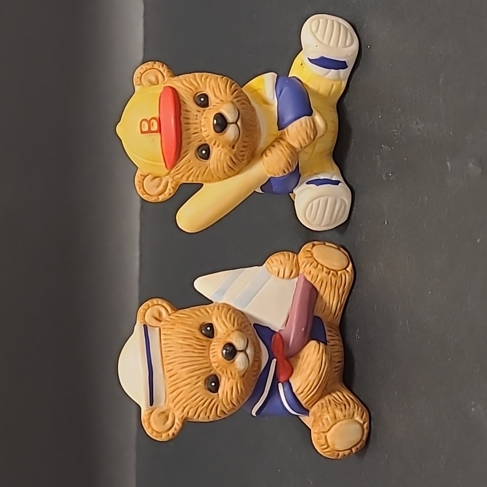 Set of 3 Homco Summer Fun Bears